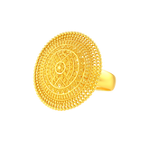 22K Gold Stunning Filigree Ring